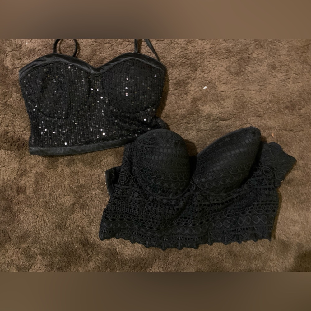 bundle random black tops